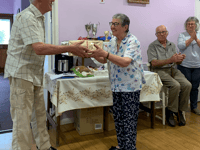 Retirement tributes to hall caretaker Joyce