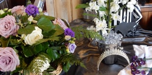 Singing with flowers boosts church funds