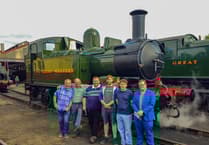 Didcott Railway Centre relaunches steam locomotive with help from West Somerset