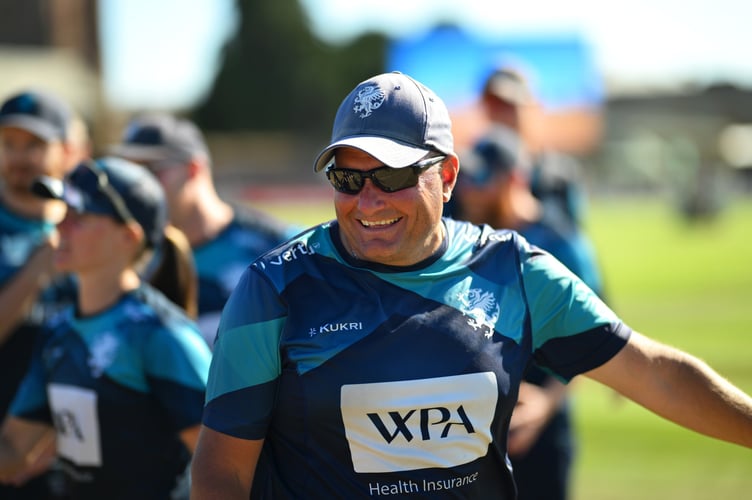Trevor Griffin - head coach of Somerset Women