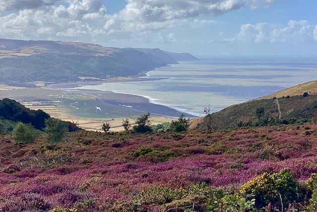 North Hill, looking towards Porlock Bay. PHOTO: Mike Neville