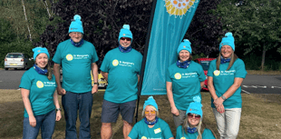 Hospice supporters trek volcanic Iceland