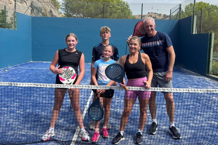 The Pipe padel players in Spain!