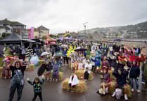 Rain fails to dampen festival fun as thousands flock to Minehead sea front