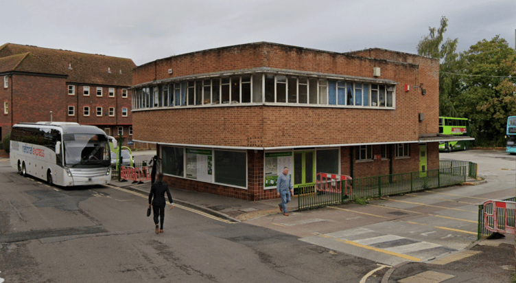 The former Taunton bus station which is to be redeveloped as a transport hub.