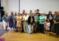 Top class entries for Minehead Flower Show despite hot and dry weather