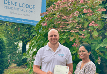 Dene Lodge care home celebrates agency worker who has risen to deputy manager