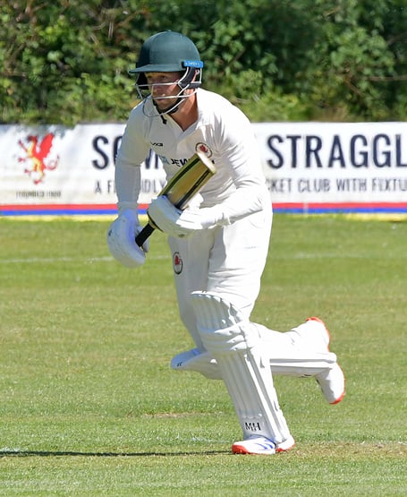 Josh Hurley - scored 450 runs for Minehead this season