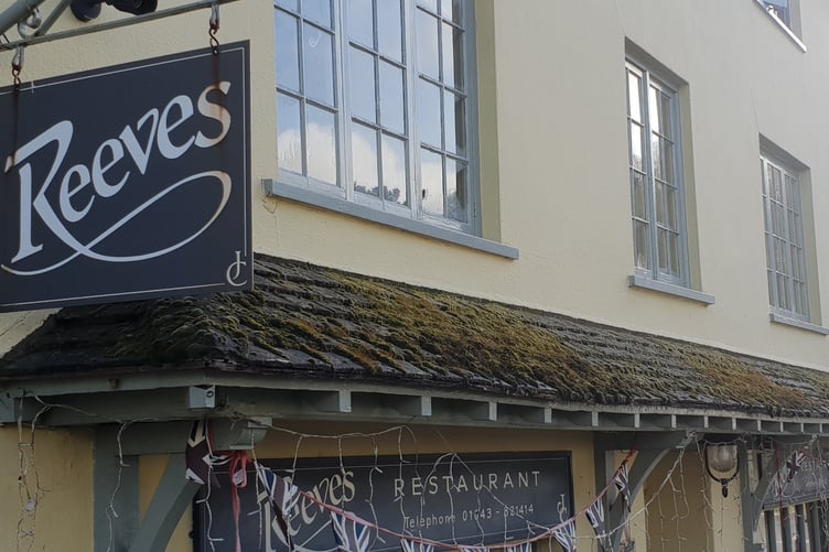 Reeves restaurant in Dunster has closed after its kitchens were destroyed in a fire.