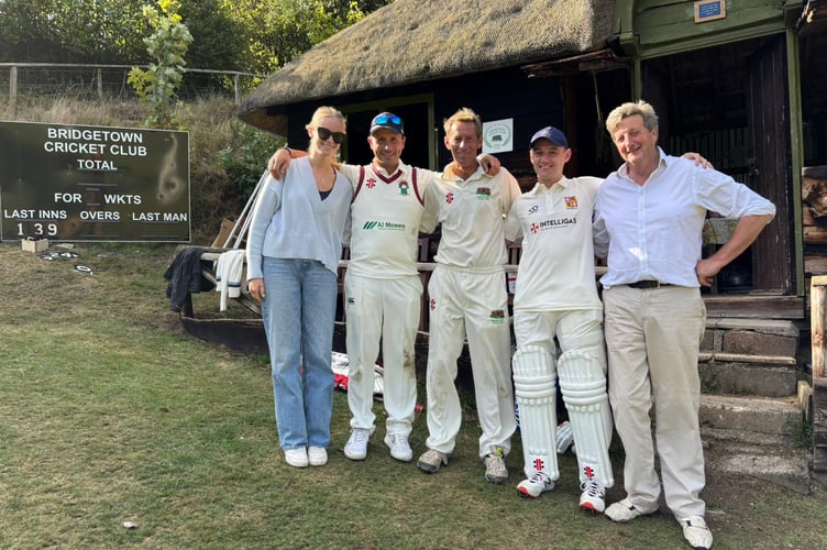 Left to right: Molly White, Ben Robarts, Johnson White, Sean Houlihan and Jeremy Scott