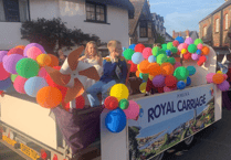 Crowds turn out in Porlock to cheer on Exmoor's last street carnival