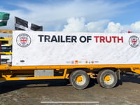 'Trailer of Truth' campaign visits farmers' market