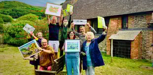 Art friends exhibiting in remote chapel again