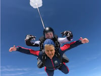 Tom is for high jump for village shop fund