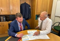 Campaigner James Wright pushes case for reconnecting West Somerset to mainline trains