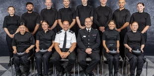 New recruits joining police through graduate programme