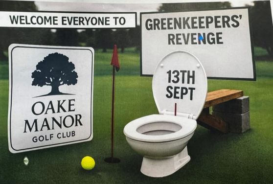 One of the hazards at the Greenkeepers' Revenge Trophy