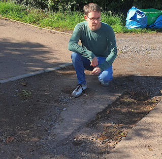 By-election candidate James Bellamy has pledged to make repairing West Somerset's roads a top priority.