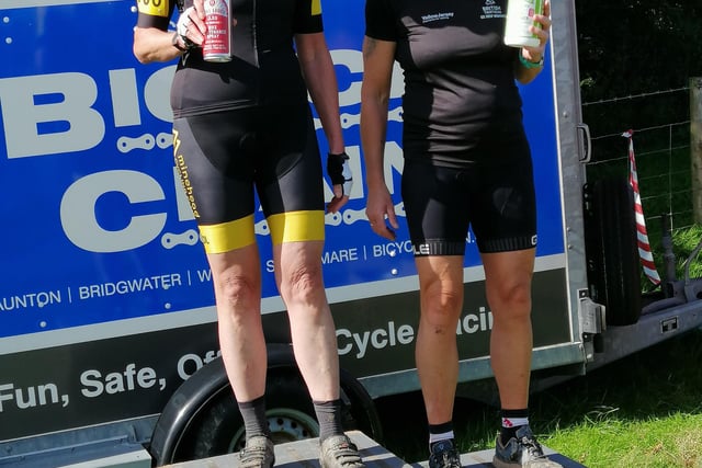Minehead riders in action in South West Cyclocross series