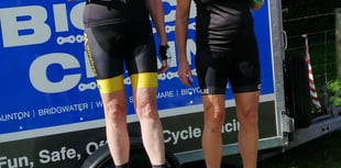 Minehead riders in action in South West Cyclocross series