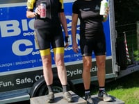 Minehead riders in action in South West Cyclocross series