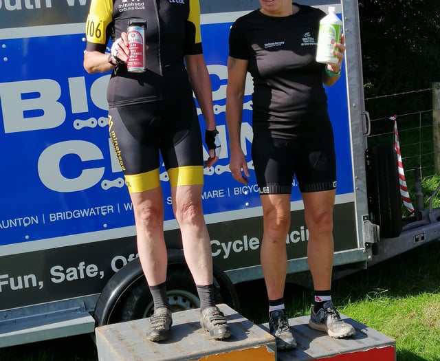 Minehead riders in action in South West Cyclocross series