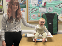 Babies tip the scales at West Somerset charity