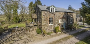 Spacious converted railway building available for £595,000