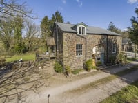 Spacious converted railway building available for £595,000