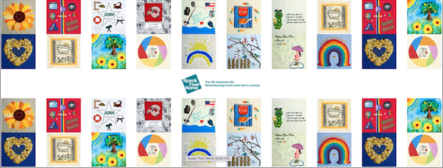 A 'Speak Their Name' quilt will be unveiled in the Houses of Parliament next week.