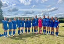 Minehead Under 13 Girls put up spirited display against Mendip