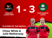 Porlock Ladies lose out to stylish Staplegrove 