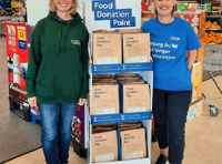 Food charity benefits from supermarket promotion