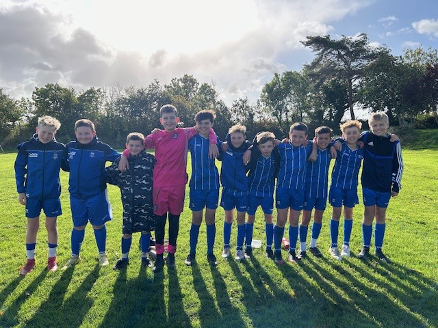 Minehead Blues Under 12s - held to draw at Spaxton