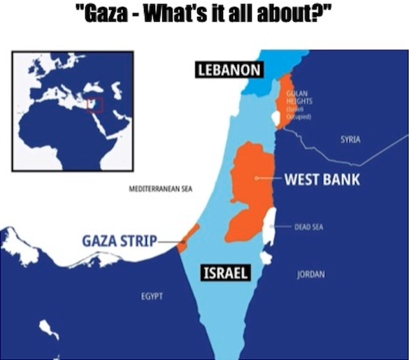 Talk for villagers on war in Gaza