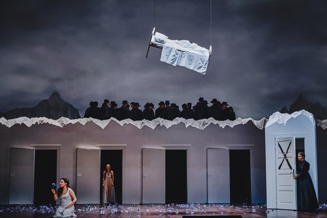 A scene from La Sonnambula, which is being shown at Minehead's Regal Theatre.