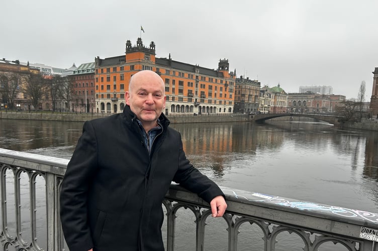 Terry Ledlie, who is standing for Labour in a Somerset Council by-election for the Dunster division.