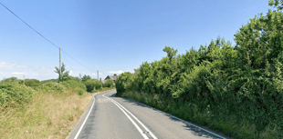 One person taken to hospital via air ambulance after A39 crash