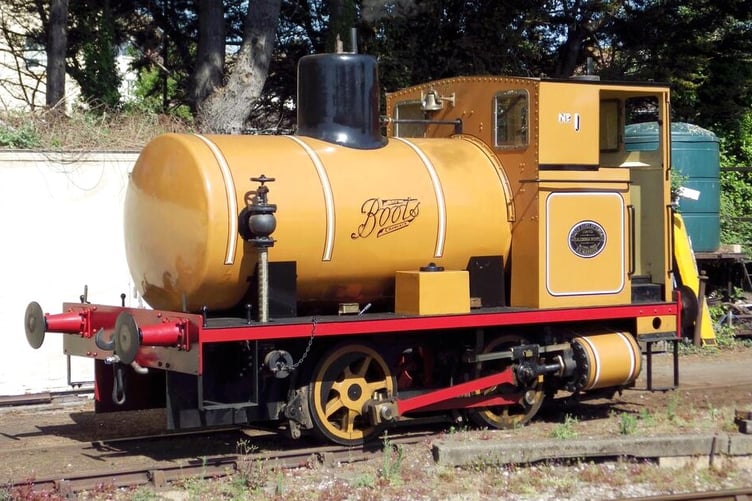 The unique Boots No 1 fireless engine Photo J Simons