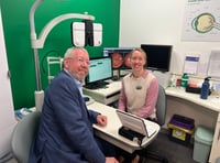 Anniversary refit for West Somerset opticians store