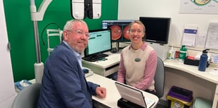 Anniversary refit for West Somerset opticians store