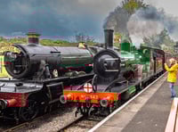 'Railway Children' locomotive stars in steam gala weekend