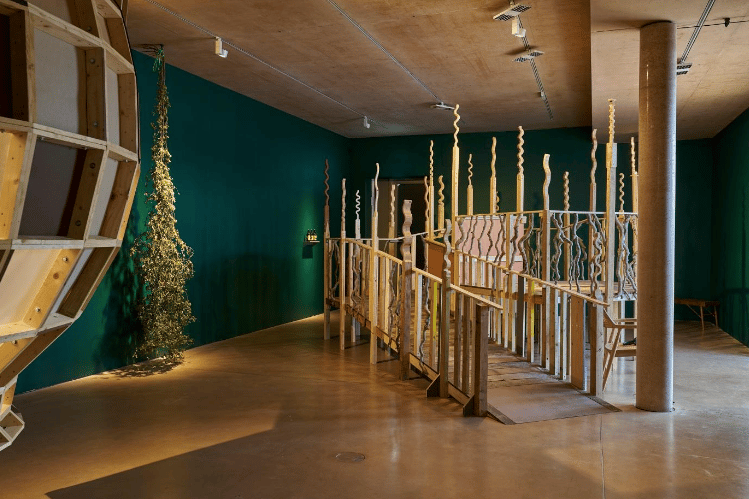 The East Quay, Watchet, exhibition ‘Down the Hatch’ by Jo Lathwood. PHOTO: Jesse Wilde.