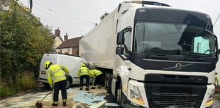 Traffic chaos on minor roads after A39 blocked