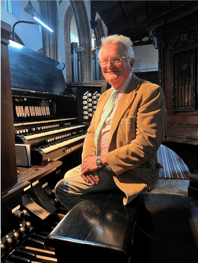 John Young's recital will take place at 3pm on Saturday, November 1.