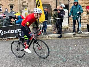 Minehead club riders at National Hillclimb Championships