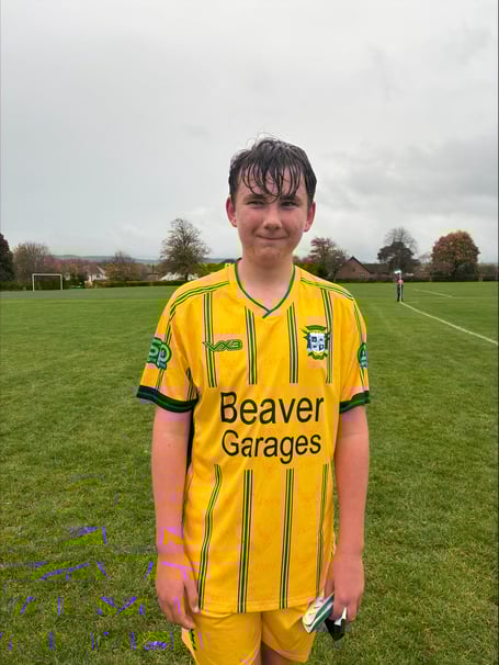 Jake Wyre - Minehead's Player of the Match