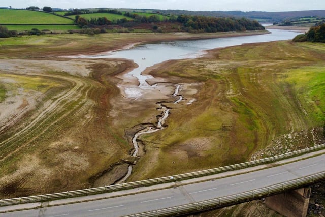 Reservoir drops to one-quarter full
