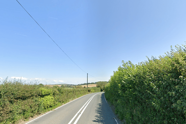 A39 closed near East Quantoxhead following two-car collision