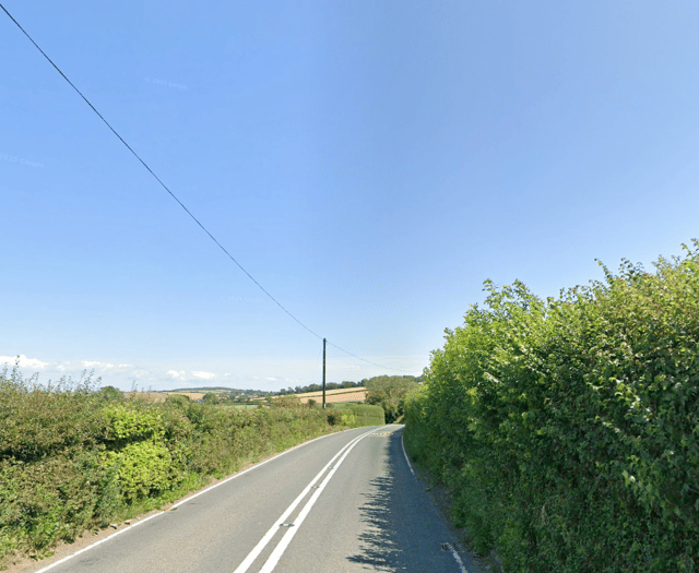 A39 closed near East Quantoxhead following two-car collision
